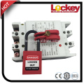 Easily Installed Convenient Electrical Circcuit Breaker Lockout without tools